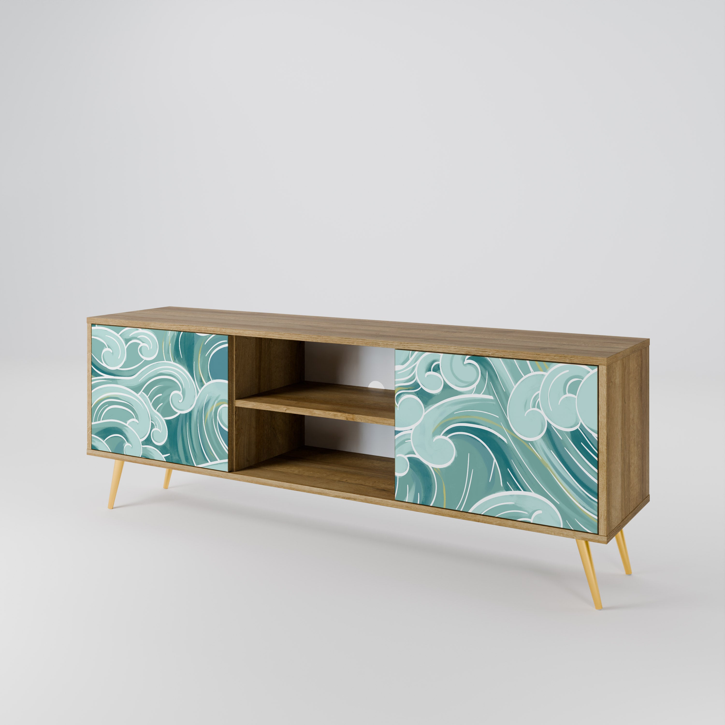 ASIAN SWAY 2-türiges TV-Lowboard