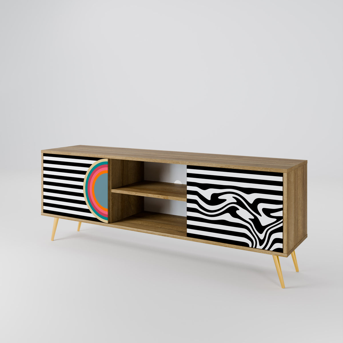 SPECTRA SHOWCASE Έπιπλο τηλεόρασης 2-θυρών