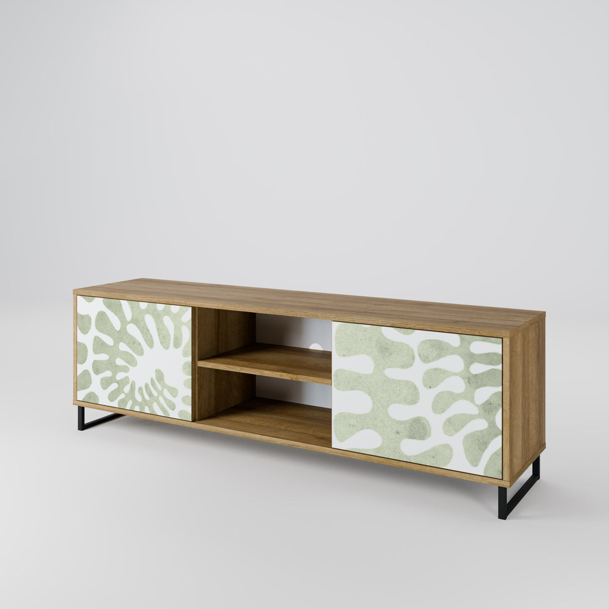 HELIX DANCE Mueble de TV de 2 Puertas