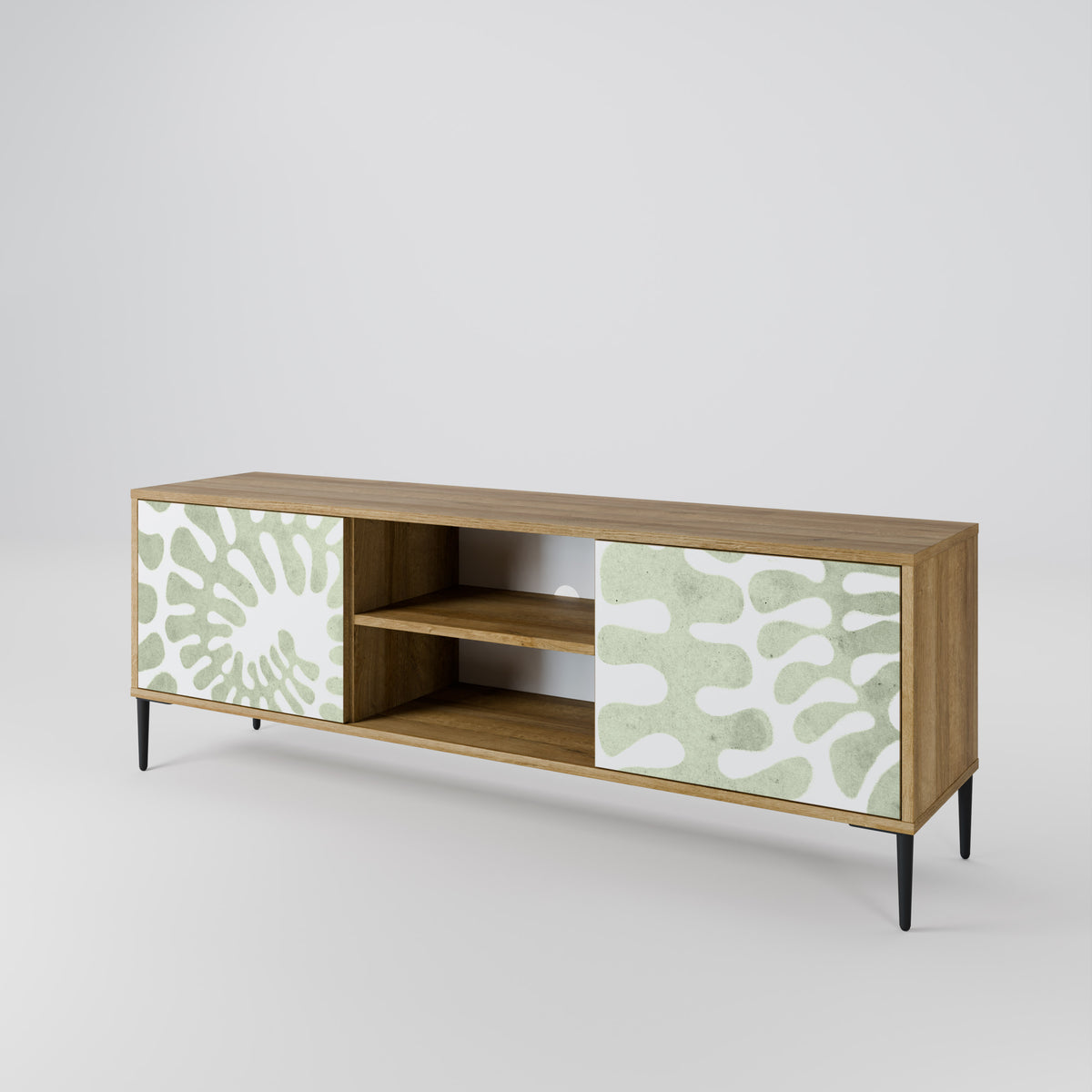 HELIX DANCE Mueble de TV de 2 Puertas