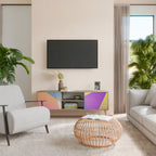 BRIGHT GEOMETRY Έπιπλο τηλεόρασης 2-θυρών