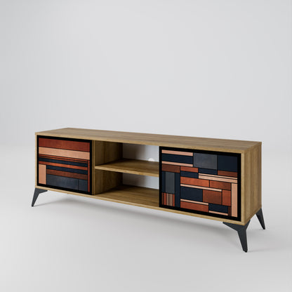 INTREPID FORMATION Mueble de TV de 2 Puertas