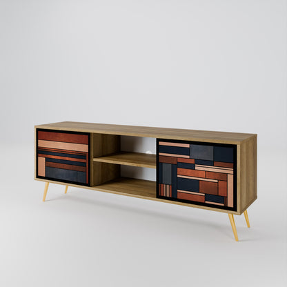 INTREPID FORMATION Mueble de TV de 2 Puertas