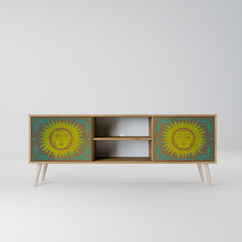 SUNSHINE EULOGY Mueble de TV de 2 Puertas