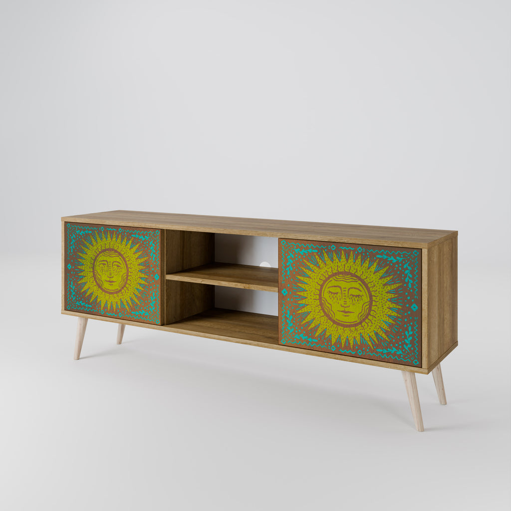 SUNSHINE EULOGY Mueble de TV de 2 Puertas