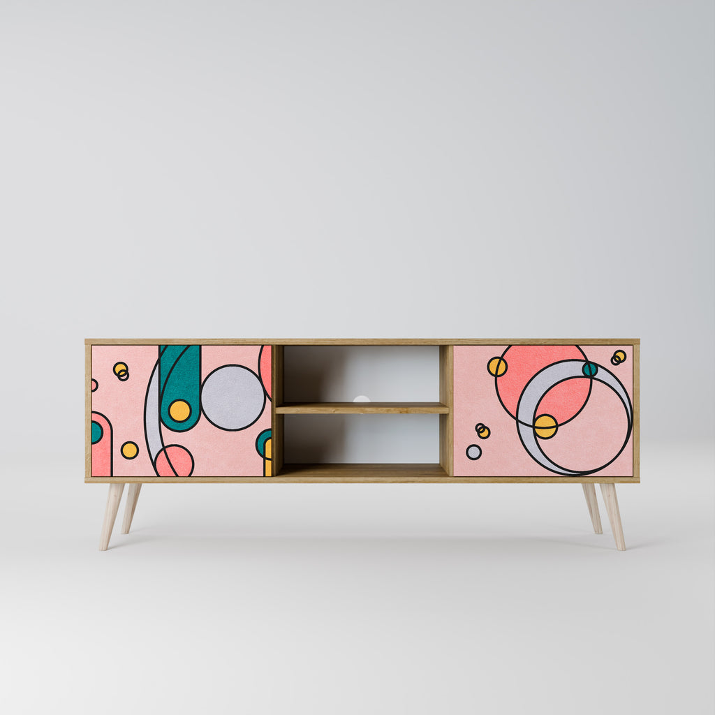 GOSSAMER ECHOES 2-Door TV Cabinet