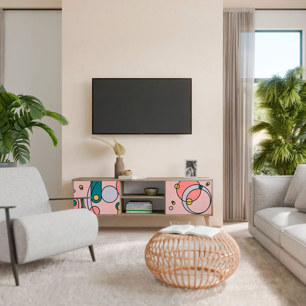 GOSSAMER ECHOES 2-Door TV Cabinet