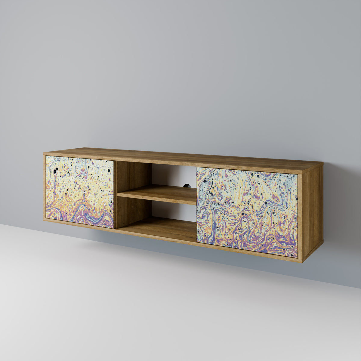 MOSAIC OF COLORS Mueble de TV de 2 Puertas