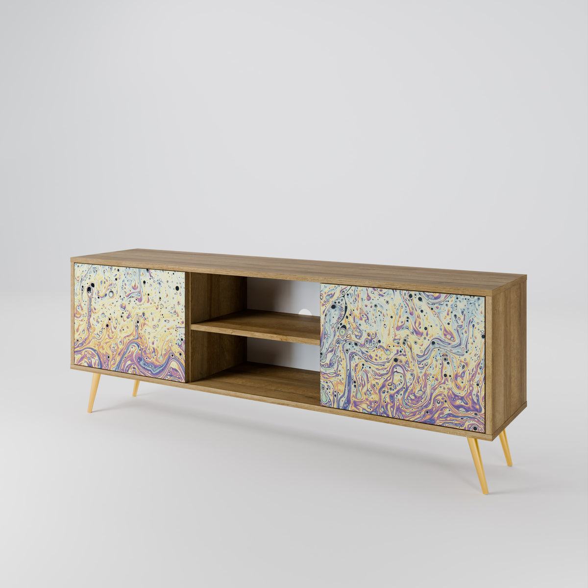 MOSAIC OF COLORS Mueble de TV de 2 Puertas