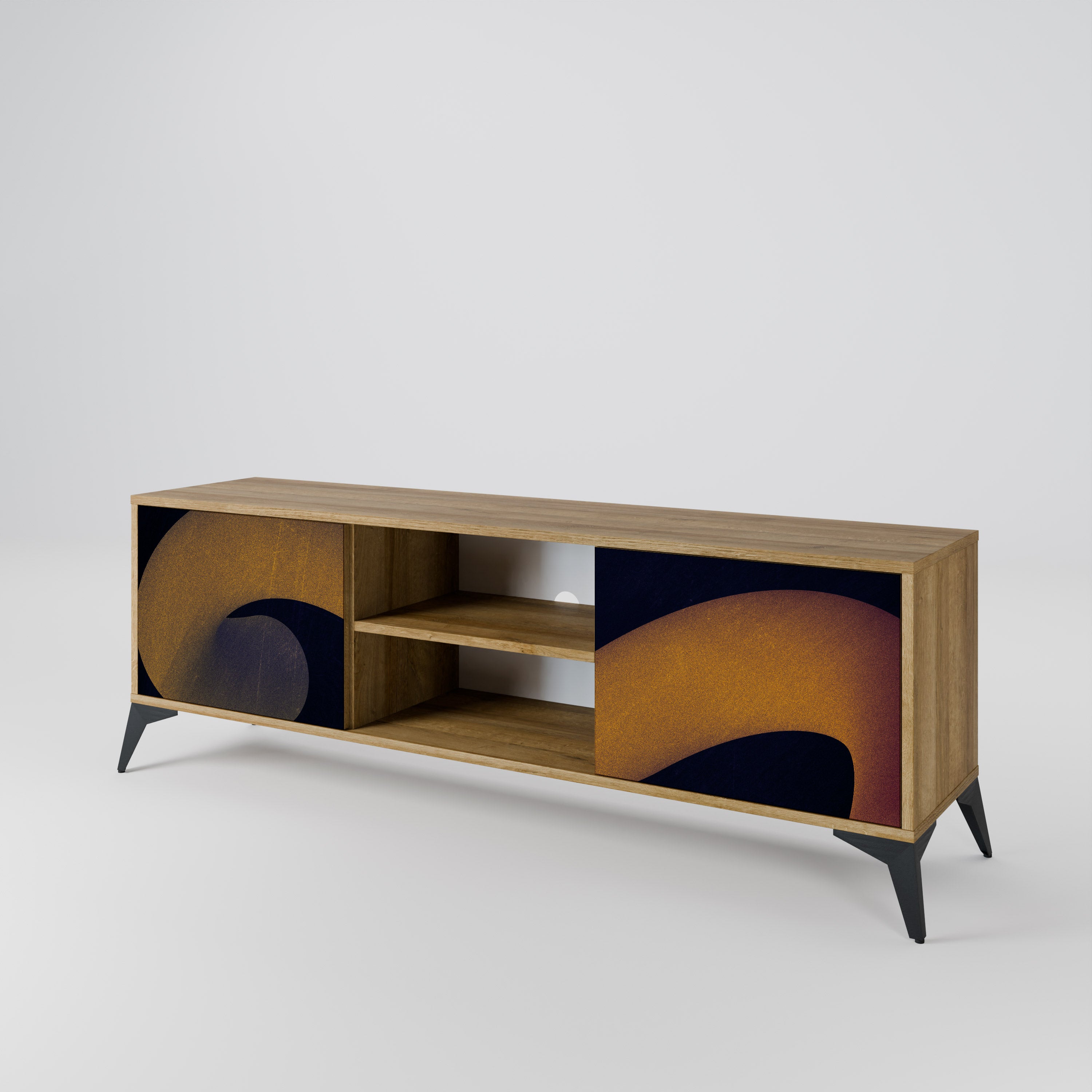 HOLLOW TIME 2-türiges TV-Lowboard