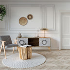 HEXAGONAL FIGURES 2-türiges TV-Lowboard