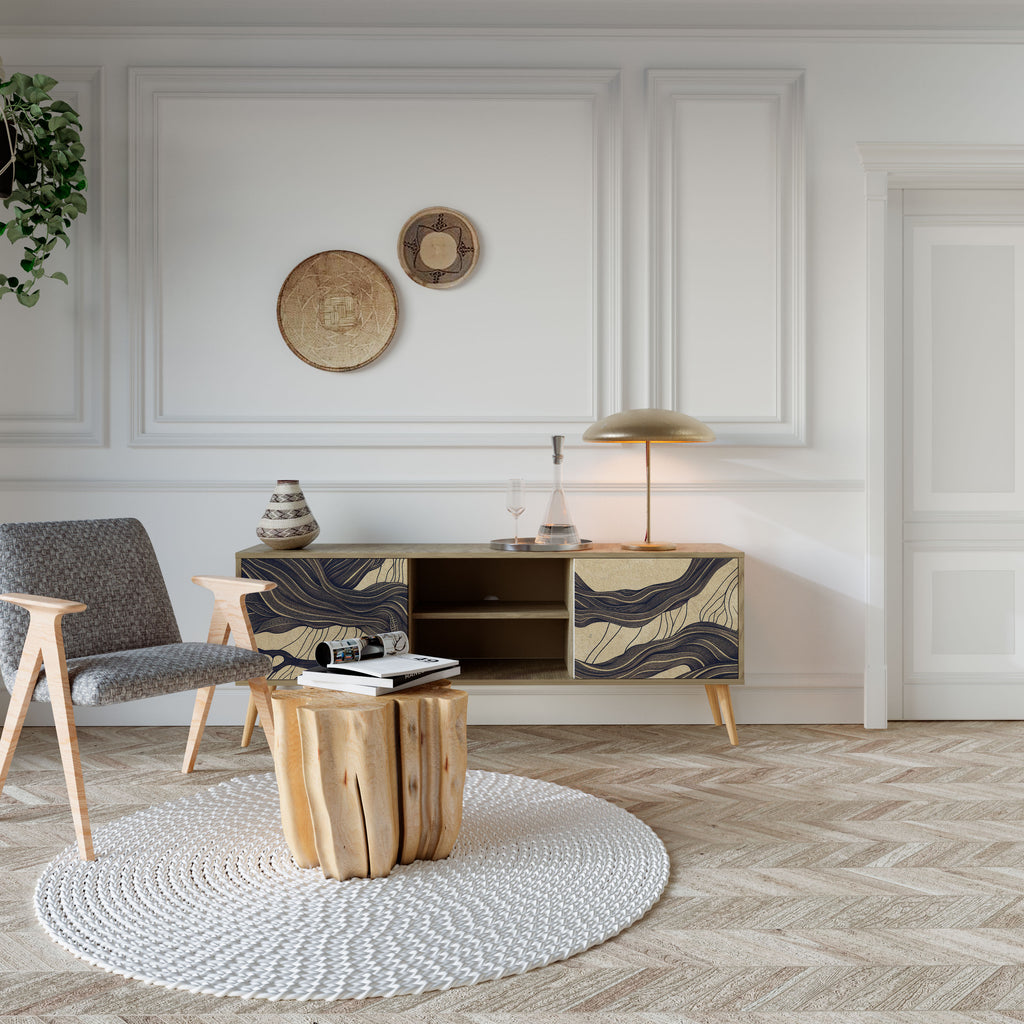 UNIFIED FRAGMENTS 2-türiges TV-Lowboard