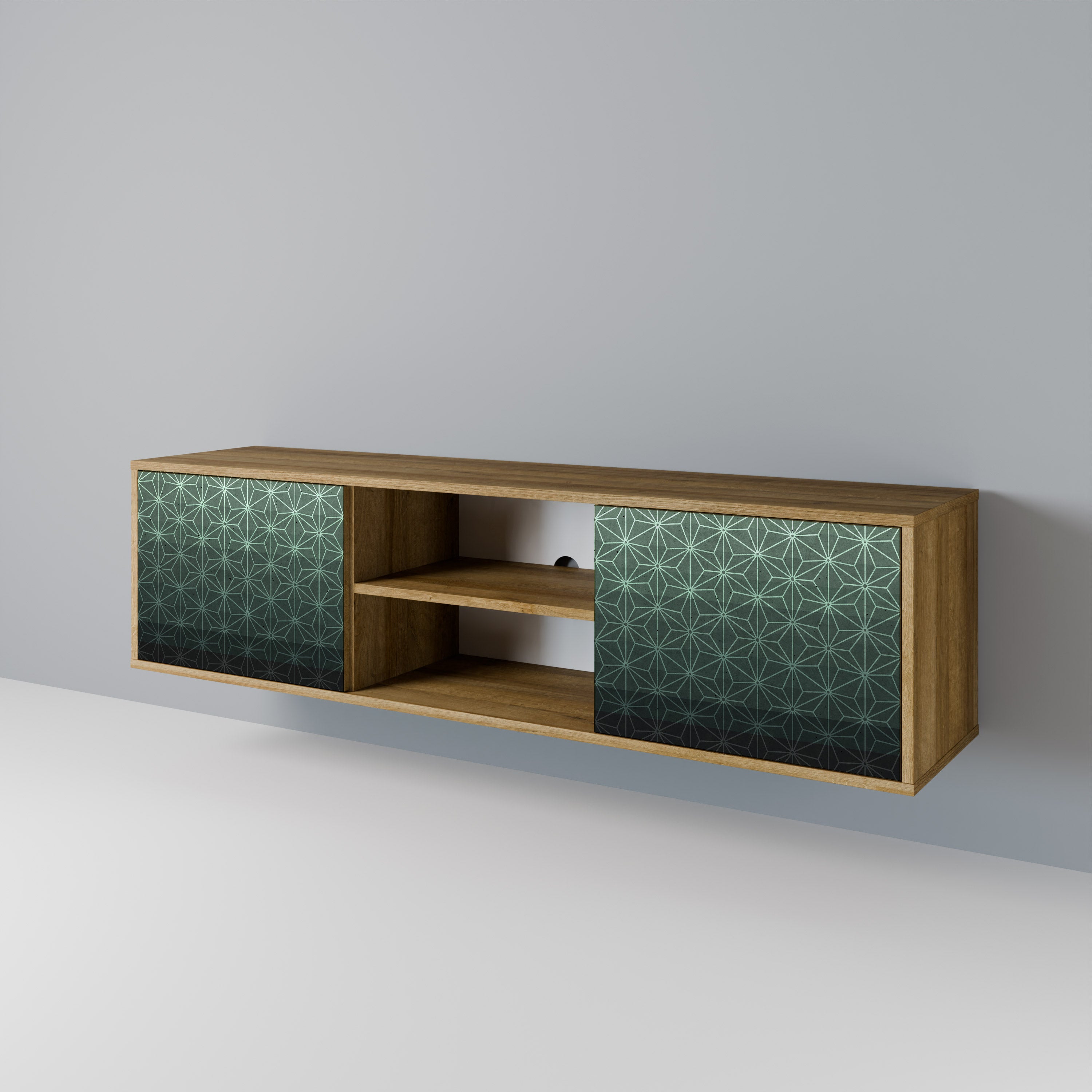 ORNAMENTAL GLIMMER 2-türiges TV-Lowboard