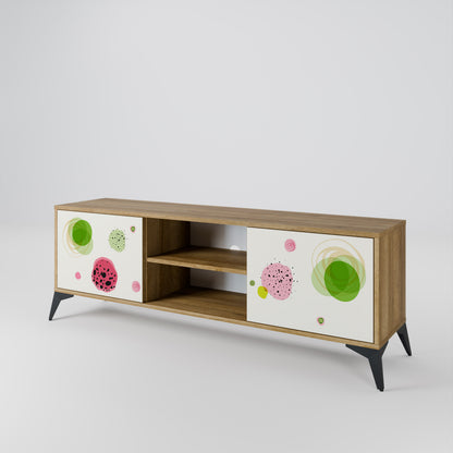 COLORFUL COSMOS 2-Door TV Cabinet