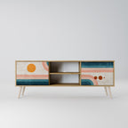 TWO HALVES 2-Door TV Cabinet