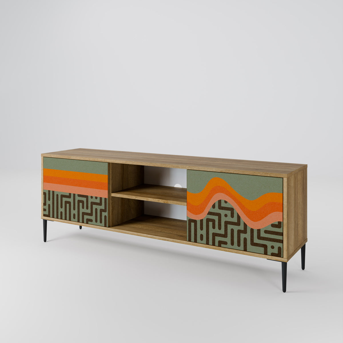 SIMPLE SOLUTIONS 2-Door TV Cabinet