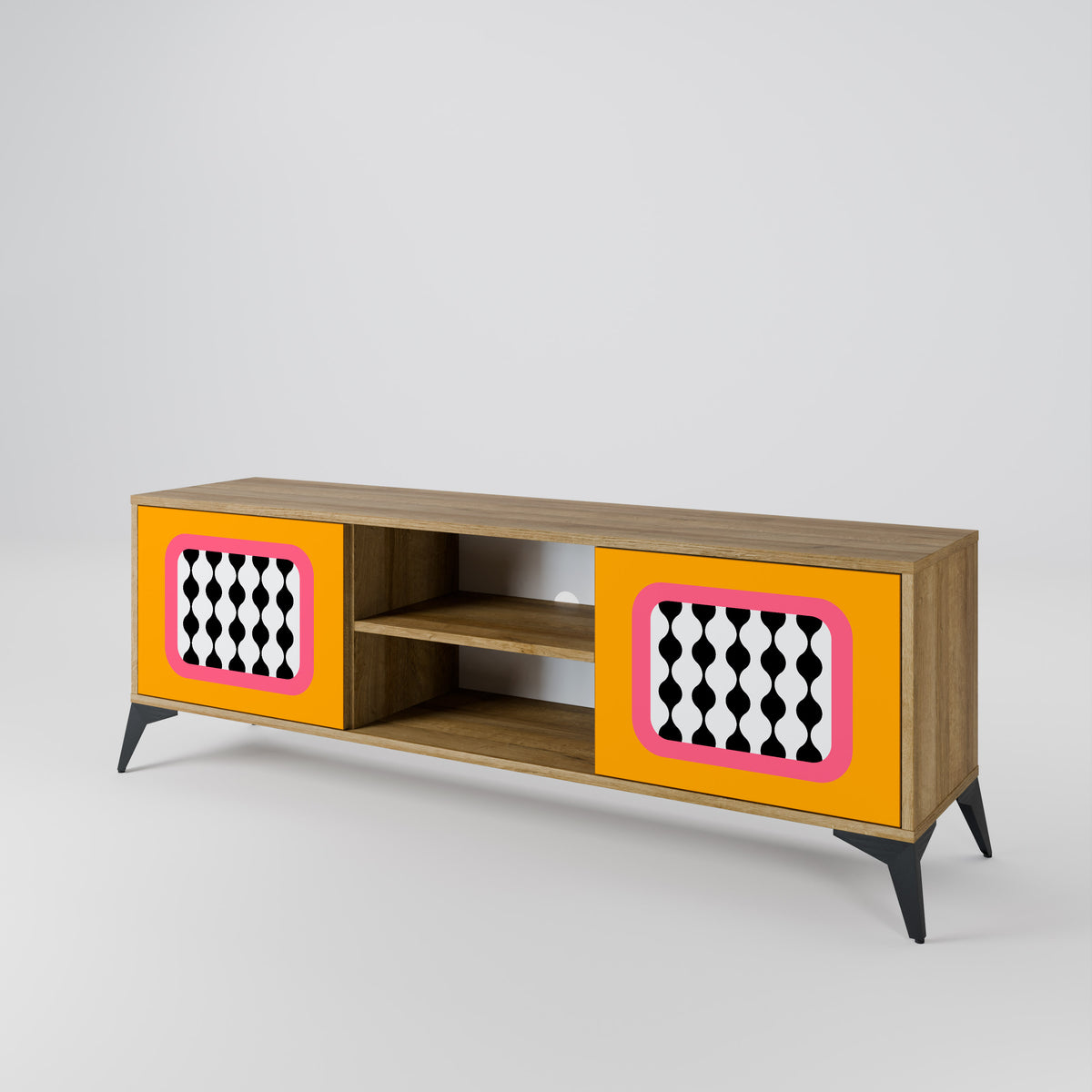 TEARS IN HEAVEN 2-Door TV Cabinet