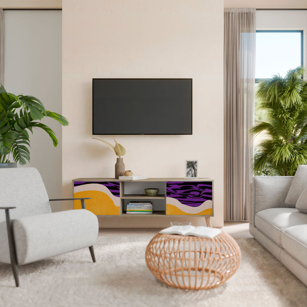 INDEPENDENT BORDER Móvel de TV de 2 Portas