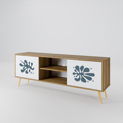 WONDERLAND VEGETATION Mueble de TV de 2 Puertas
