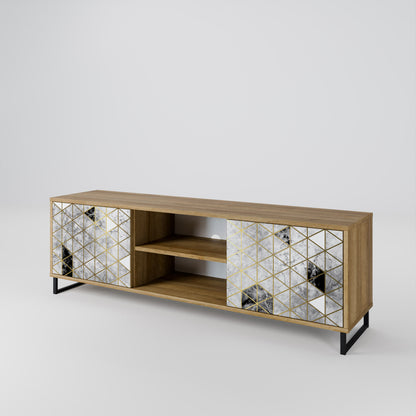 ASHEN ARIA 2-Door TV Cabinet