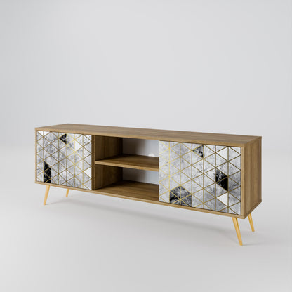 ASHEN ARIA 2-Door TV Cabinet