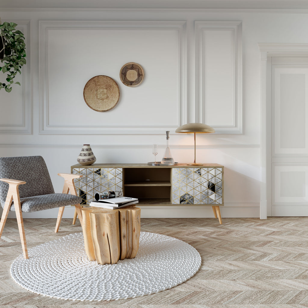 ASHEN ARIA 2-türiges TV-Lowboard