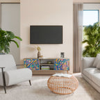 MEMORIES MAP 2-Door TV Cabinet