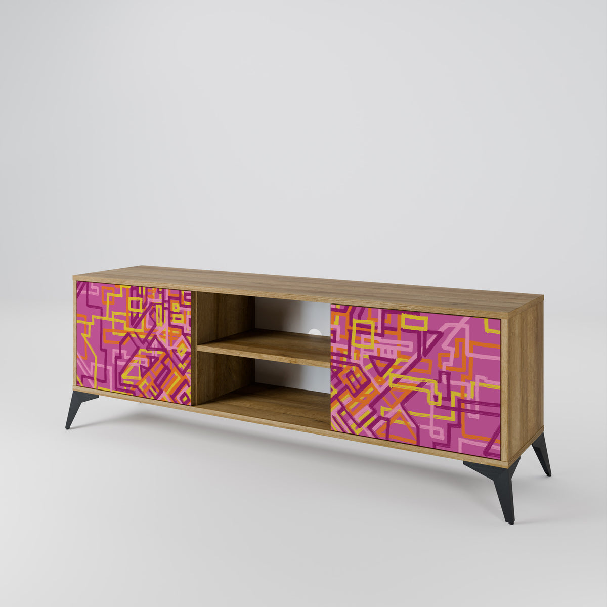LOVELY MEMORIES 2-Door TV Cabinet