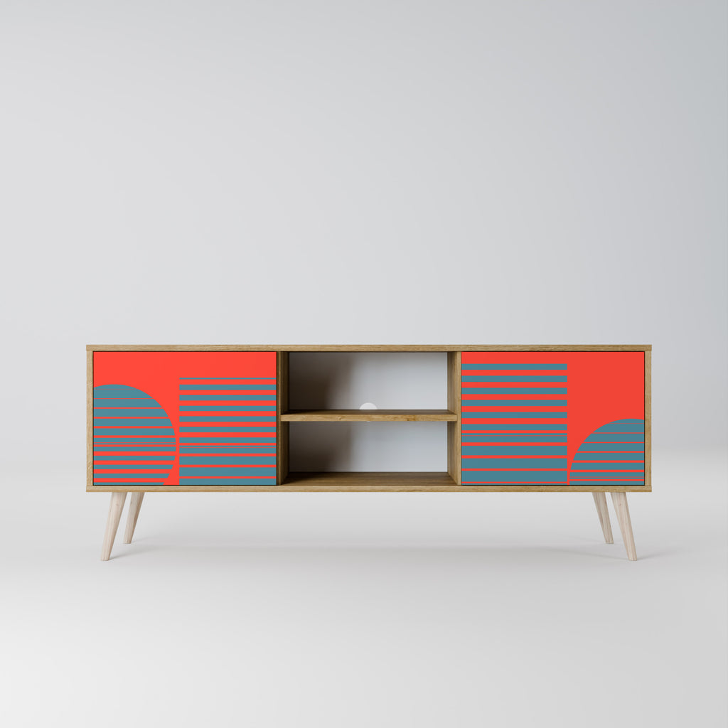 RISING GEOMETRY STARS 2-Door TV Cabinet