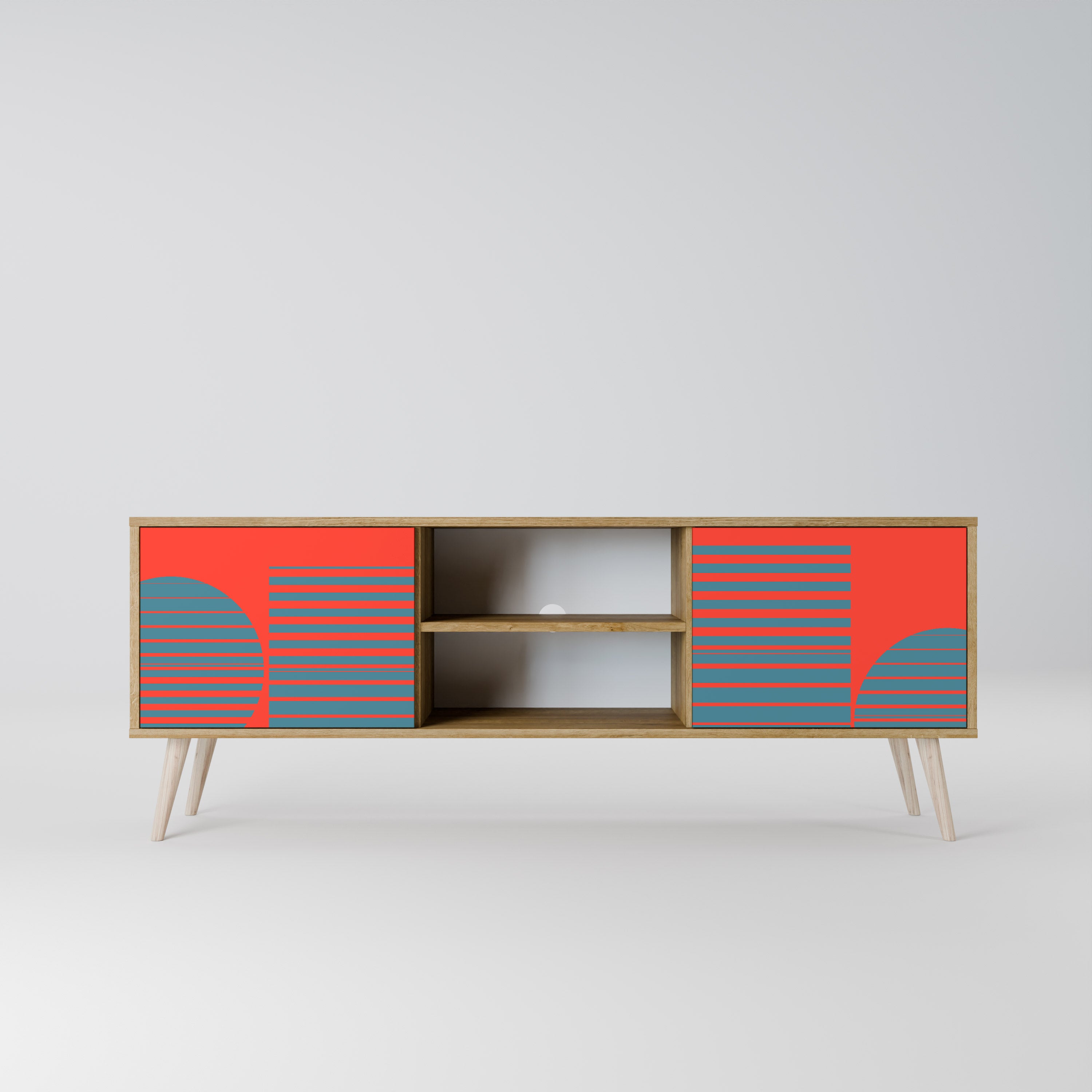 RISING GEOMETRY STARS 2-Door TV Cabinet
