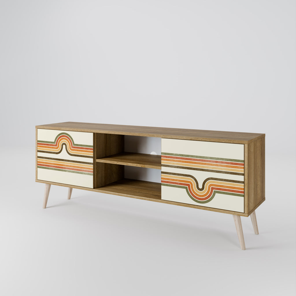 EXCEPTIONAL STREAM 2-türiges TV-Lowboard