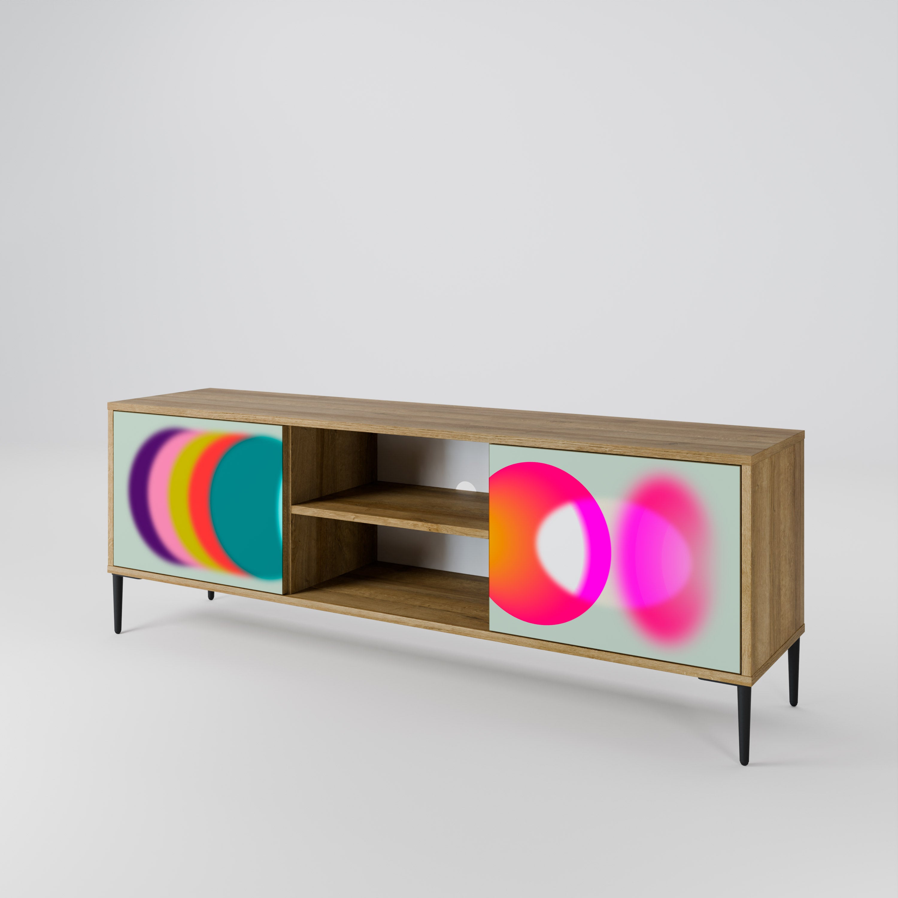 SYMPHONY OF COLORS 2-Door TV Cabinet