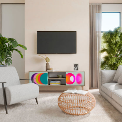 Mobile TV SYMPHONY OF COLORS a 2 ante in effetto rovere