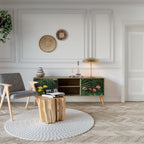 VIRGIN FOREST WITH SUNSET 2-türiges TV-Lowboard