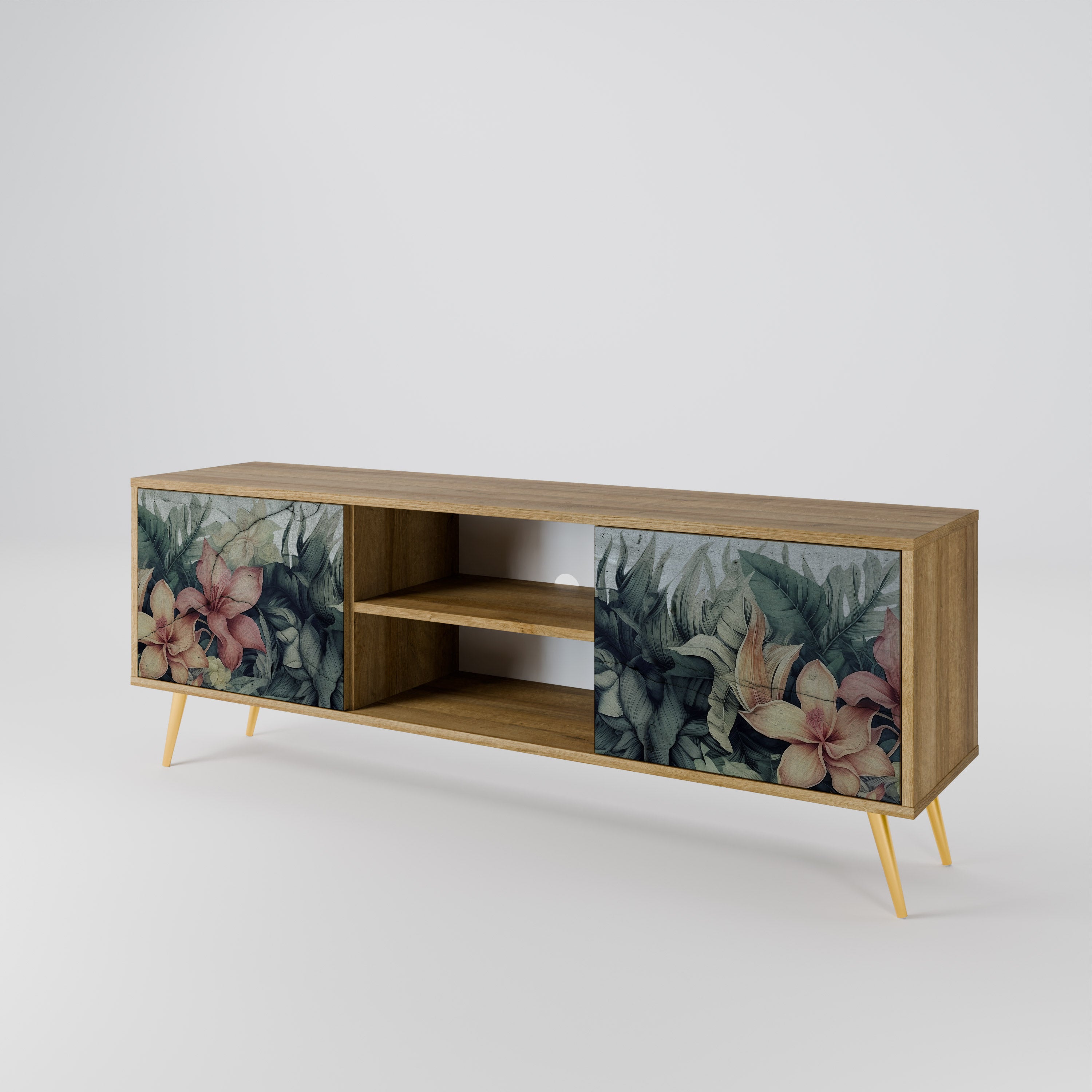HEAVENLY BLOOM 2-Door TV Cabinet