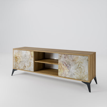 SUNFLOWER BLUR Mueble de TV de 2 Puertas