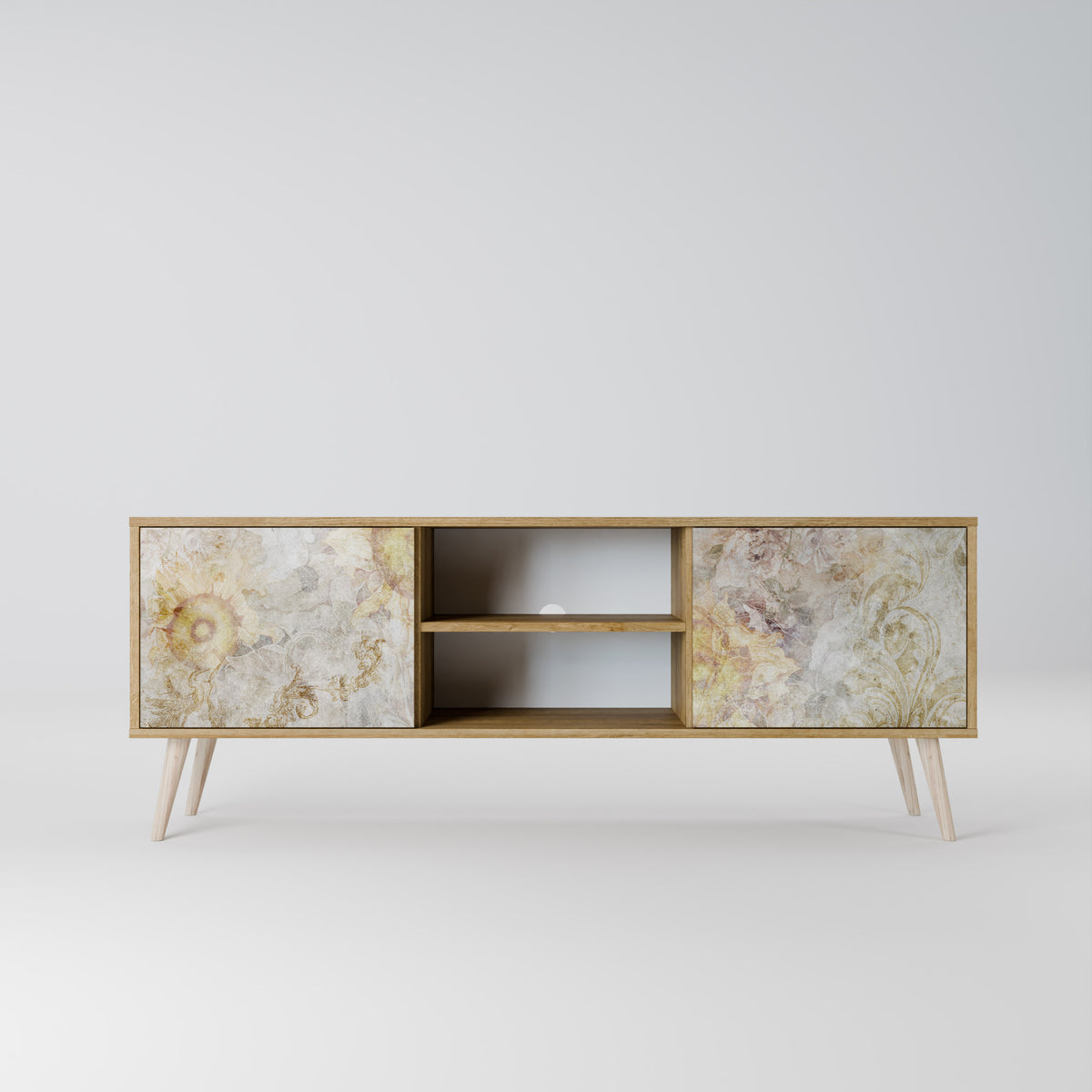 SUNFLOWER BLUR 2-Door TV Cabinet