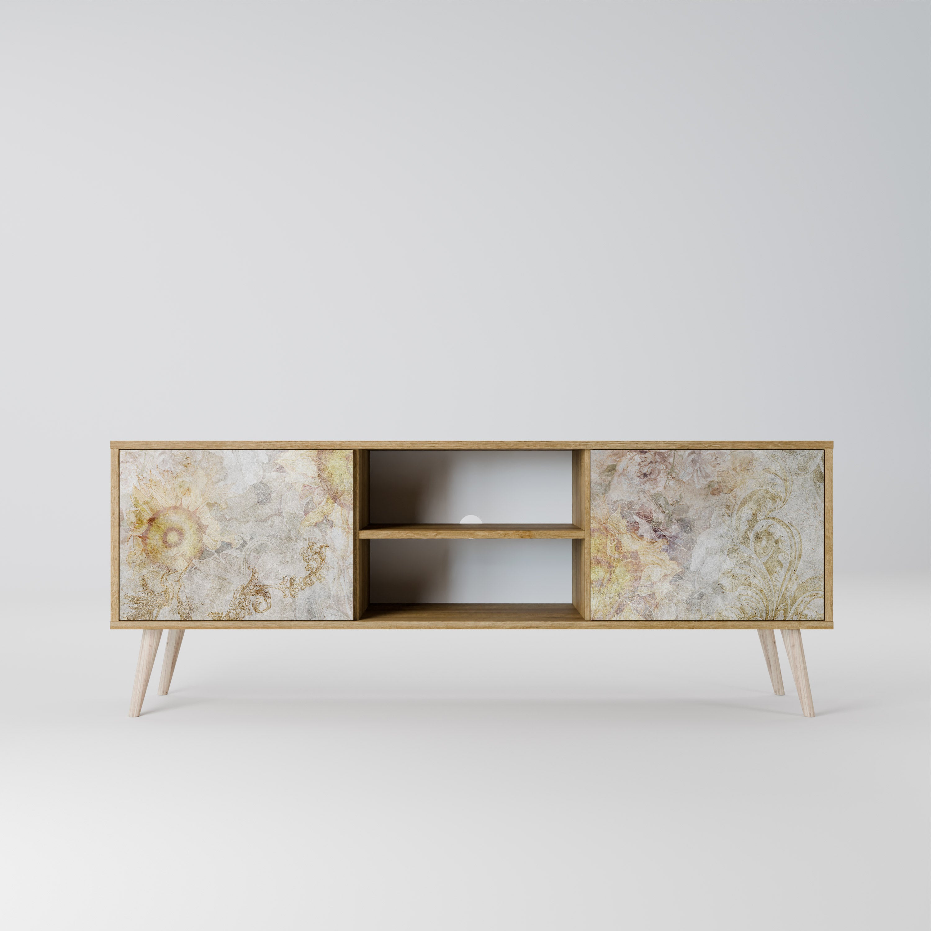 SUNFLOWER BLUR 2-Door TV Cabinet