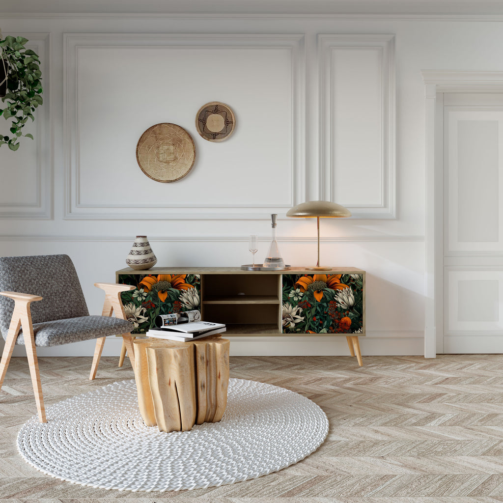 MIDNIGHT SPROUT 2-türiges TV-Lowboard