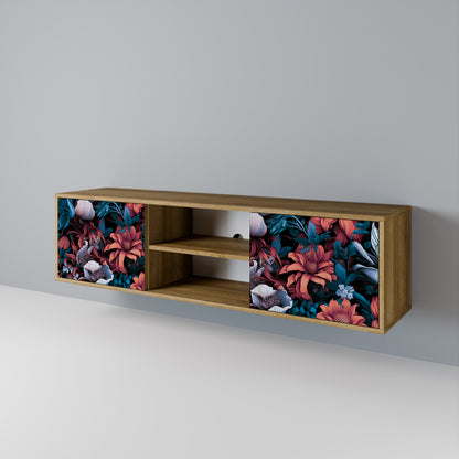 ETHEREAL BLOSSOMS Mueble de TV de 2 Puertas