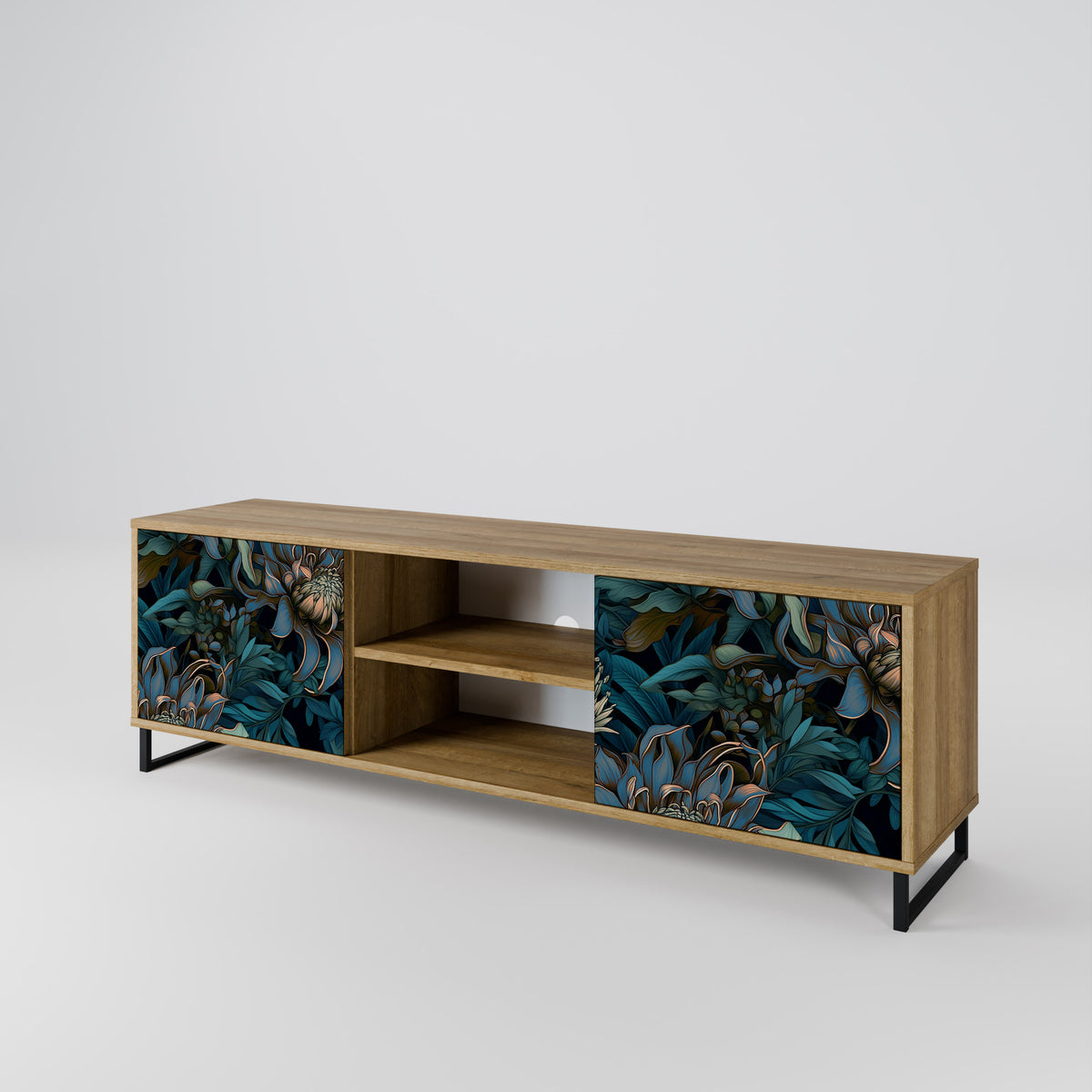 TWILIGHT BLOOM 2-Door TV Cabinet