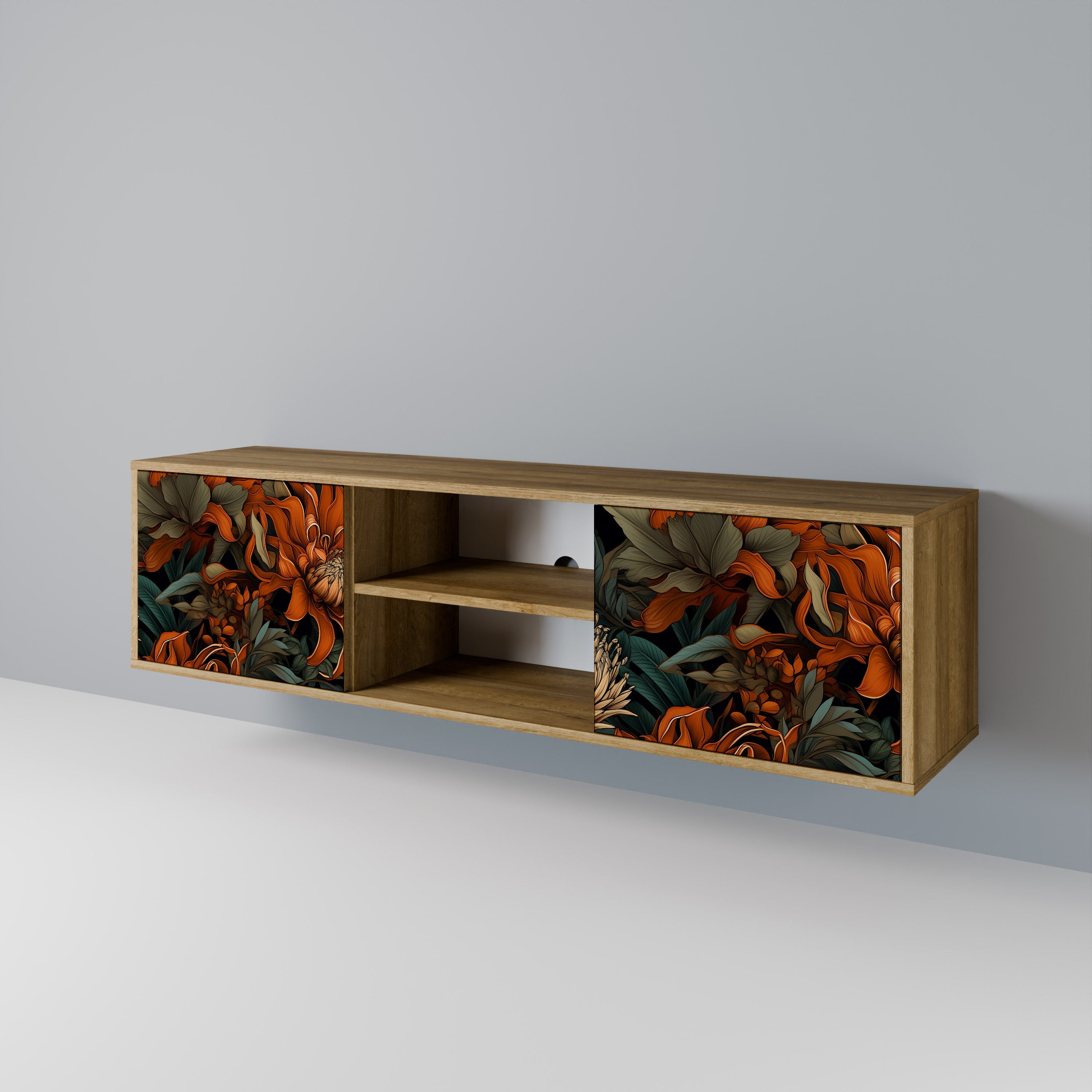 DAWN BLOOM 2-Door TV Cabinet