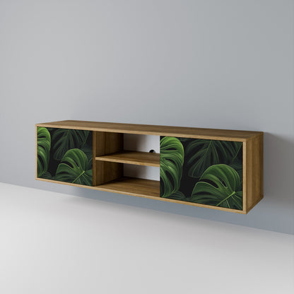 INFINITE MONSTERA Móvel de TV de 2 Portas