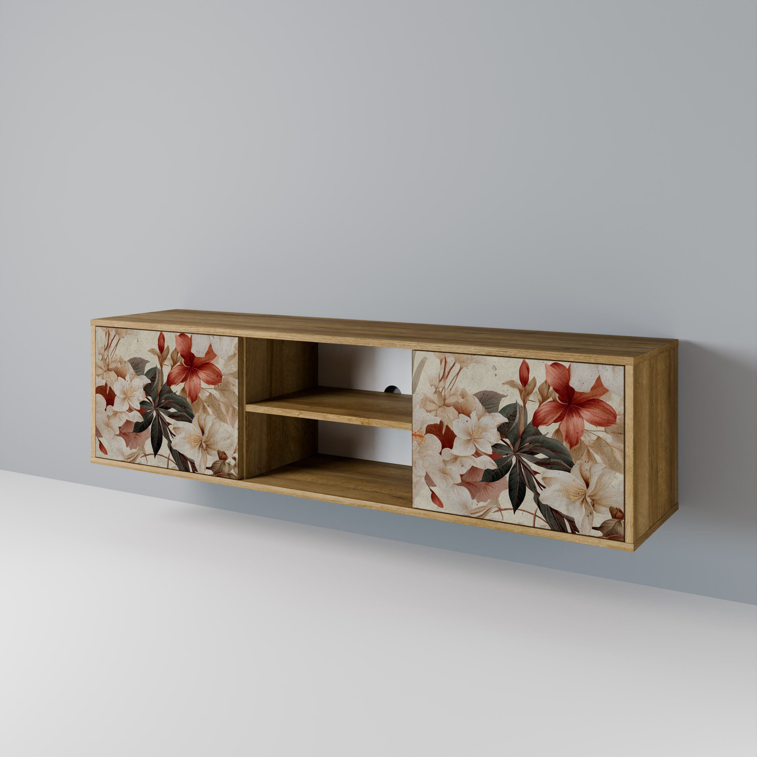 PETAL HARMONY 2-Door TV Cabinet