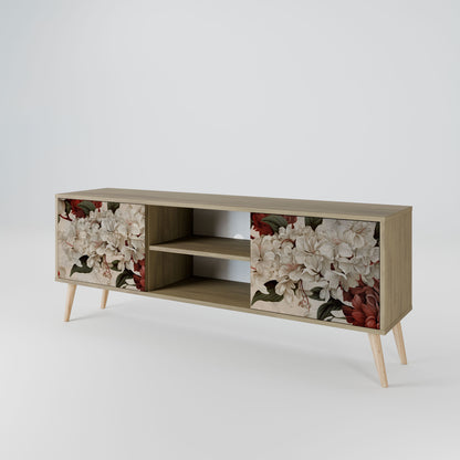 EPHEMERAL DAYS 2-Door TV Stand in Oak Effect