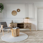 PETAL DISTINGUISH TV-bänk med två dörrar