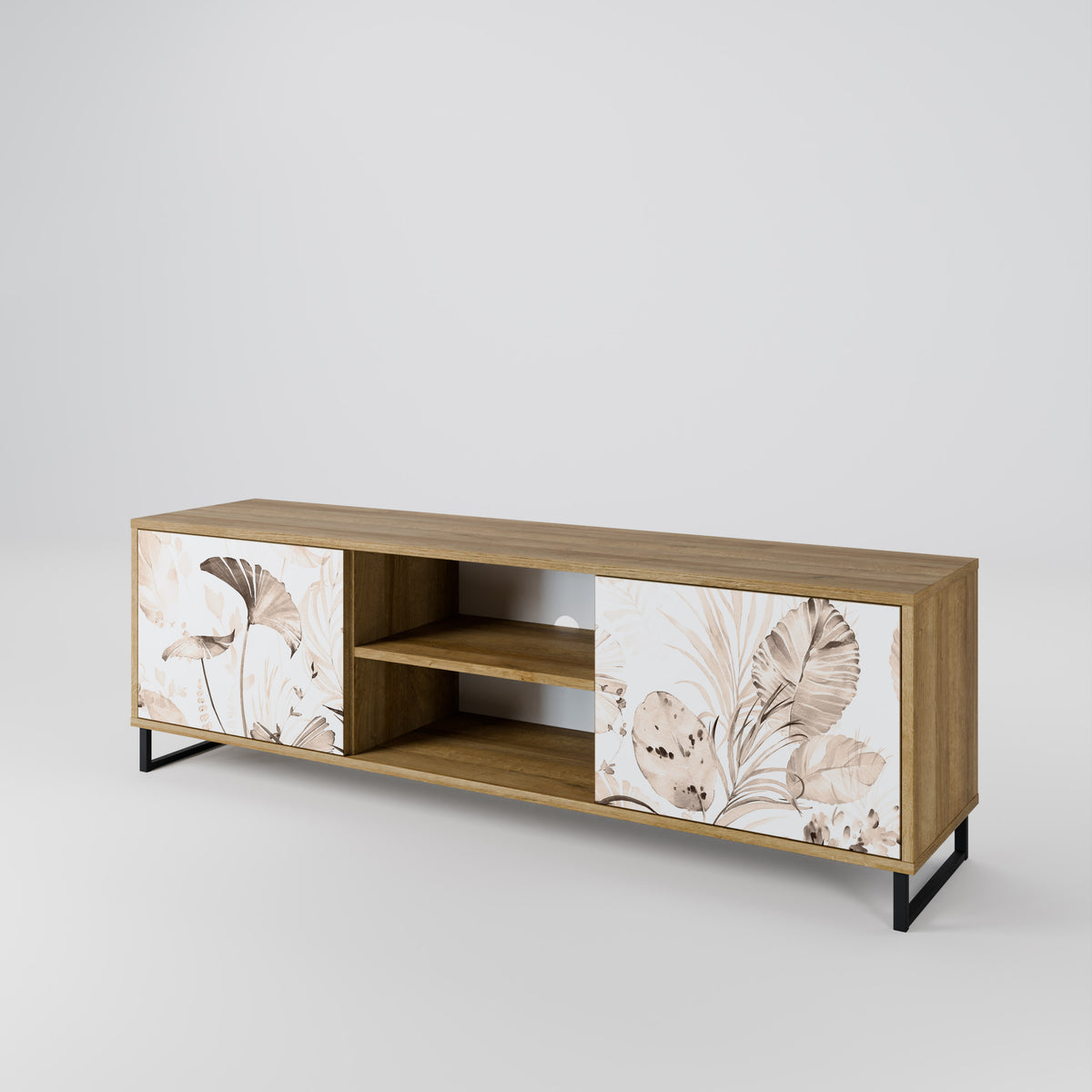 WILD TENDERNESS 2-Door TV Cabinet