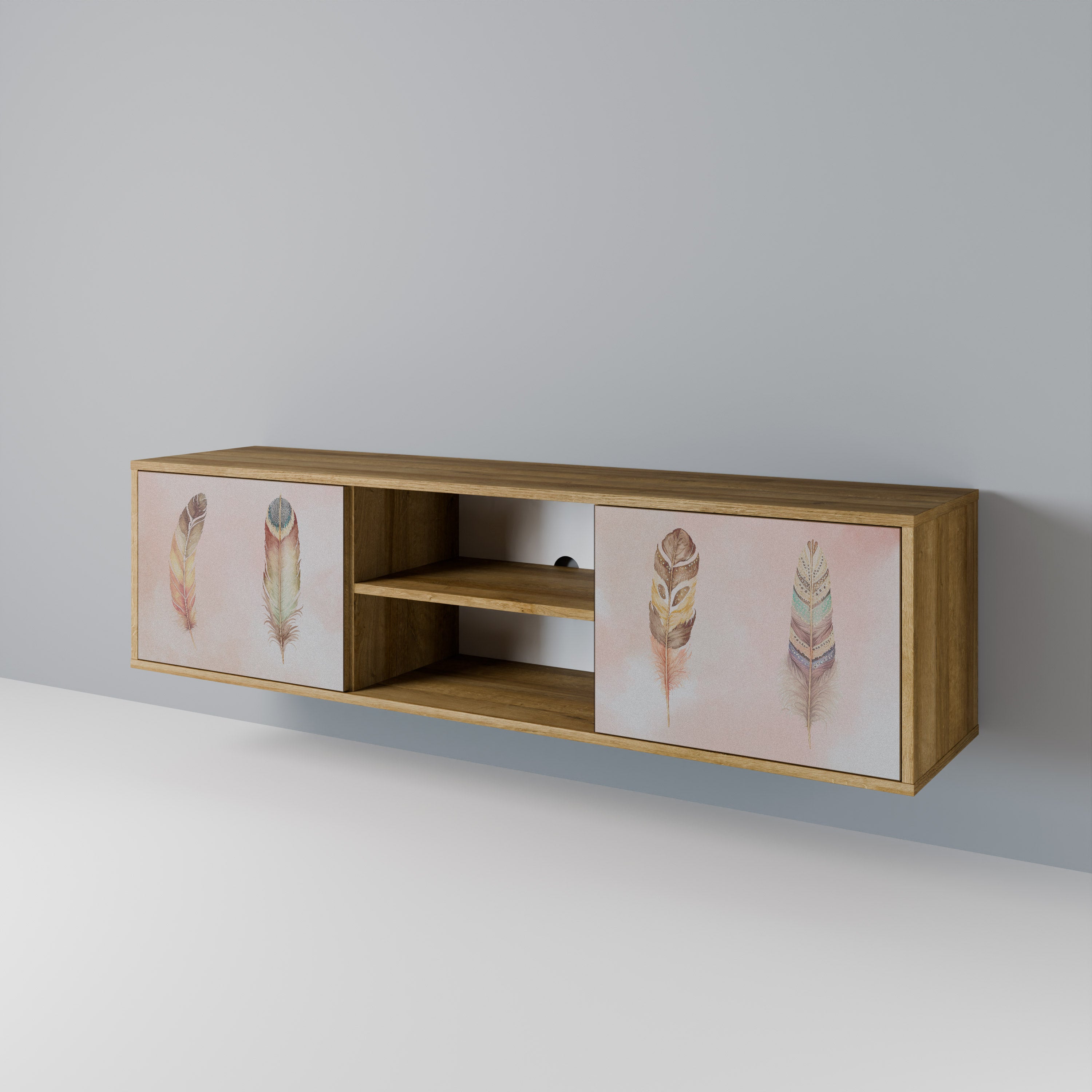 THE DELIQUESCE 2-Door TV Cabinet