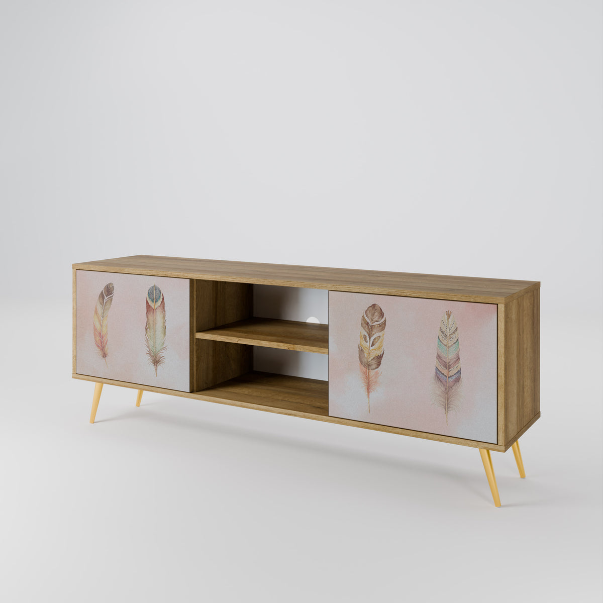 THE DELIQUESCE 2-Door TV Cabinet
