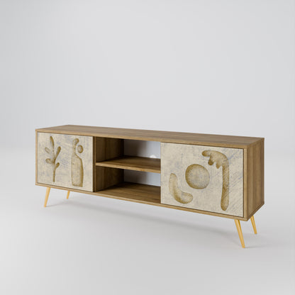 SAND SCULPTURES 2-Door TV Cabinet